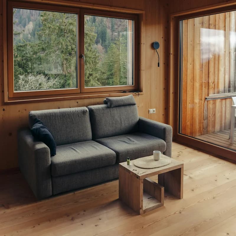 Durable flooring in a rugged, adventure-ready home